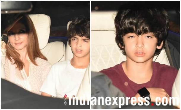 Sussanne Khan, Hrehaan Roshan, Hridhaan Roshan