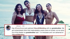 veere di wedding, veere di wedding swara bhasker trolled, veere di wedding swara bhasker twitter, swara bhasker grandmothers, right wingers grandmothers trolled swara bhasker, veere di wedding movie reviews, veere di wedding swara bhasker trolled masturbation scene, Indian express, Indian express News