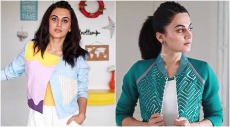 Nitishastra promotions: Taapsee Pannu channels her summer style with a sporty twist