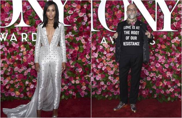 Tony Awards, 72nd Tony Awards, Tony Awards photos, Tony Awards fashion, Kerry Washington, Tiffany Haddish, Katharine McPhee, Jennifer Lee, Rachel Bloom, indian express, indian express news