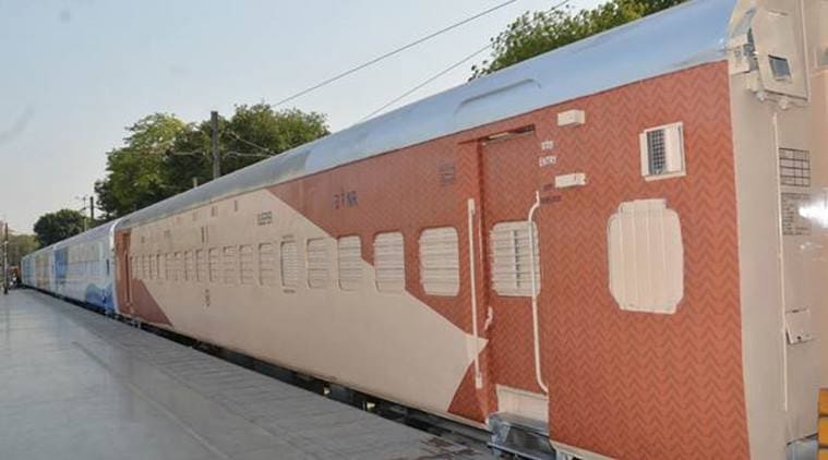 Indian Railways train coaches new colour scheme