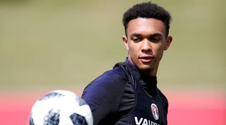 FIFA World Cup 2018, FIFA World Cup 2018 news, FIFA World Cup 2018 updates, Trent Alexander-Arnold, Trent Alexander-Arnold England, sports news, football, Indian Express