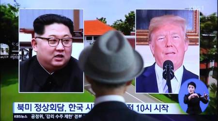 Kim-Trump meet, Kim Jong Un, Donald Trump, Singapore summit, Kim-Trump Singapore summit, US-North Korea, Indian Express news