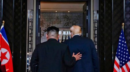 Trump meets Kim in Singapore Summit