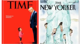 trump's zero tolerance policy, children divided at borders, New Yorker's cover, TIME Trump cover, TIME latest cover, Hondulan 2 year old crying photo viral, Trump children, trump illegal immigrants children, trump children separated from parents, What is Trump's zero tolerance policy, Indian express, Indian express news