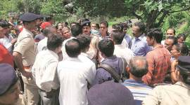 Land acquisition for Bullet Train Project in Gujarat: Farmers try to block land survey, driven out by police