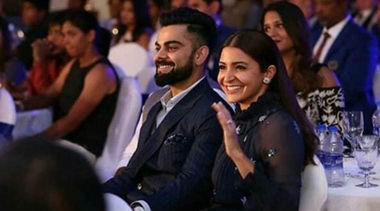 Virat kohli with anushka sharma 