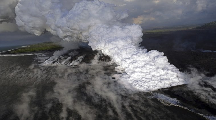 Volcanic lava ‘bomb’ injures 22 people on tour boat in Hawaii | World ...