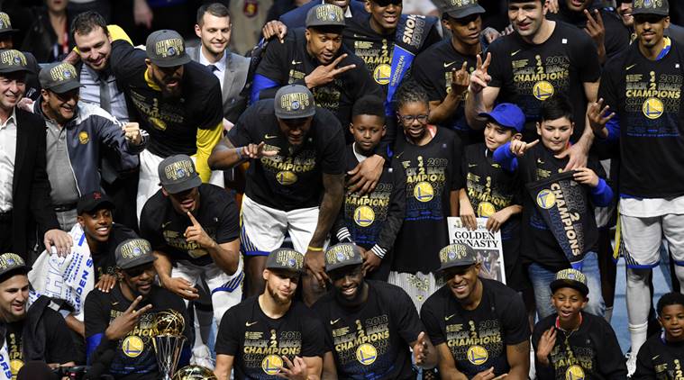 Warriors sweep Cavaliers for NBA championship