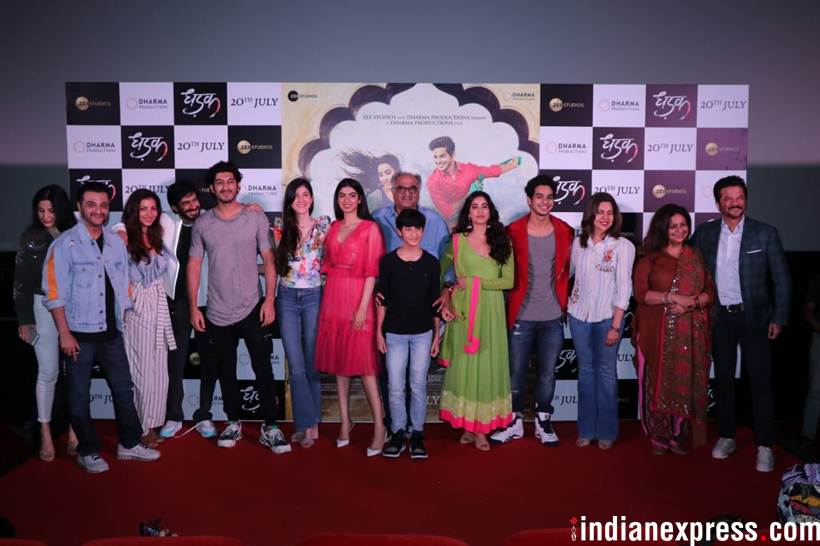dhadak trailer launch hosted by Karan Johar
