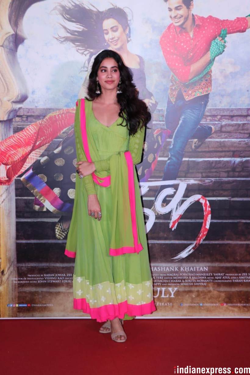 janhvi kapoor debut dhadak