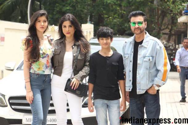 sanjay kapoor family at the trailer launch