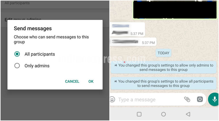 WhatsApp Send messages option on Group settings: Here’s how to use ...