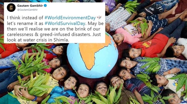 world environment day, world environment day 2018, world environment day 2018 tweets, world environment day twitter, world environment day Twitter buzz, Indian express, Indian express news