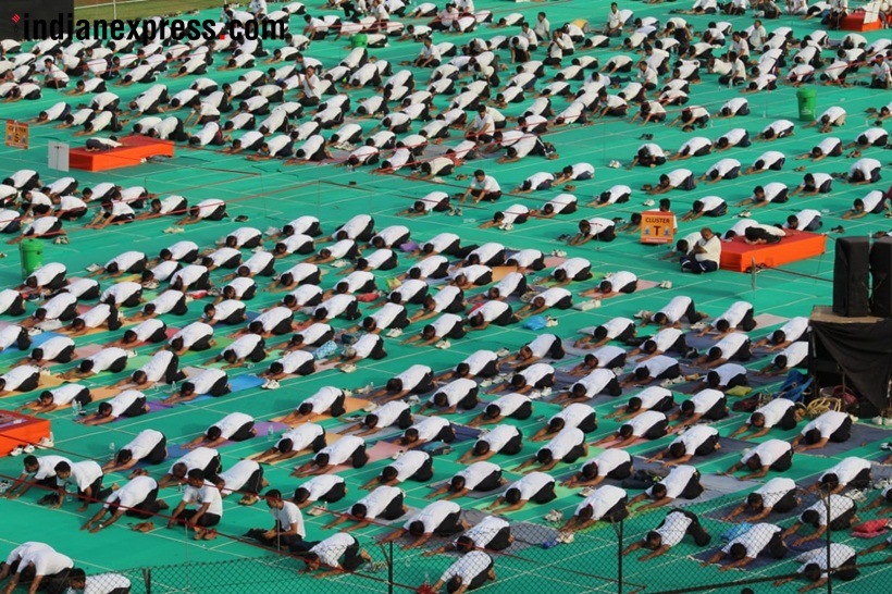 Yoga Day celebrations 2018: From one stretch to another, across the country