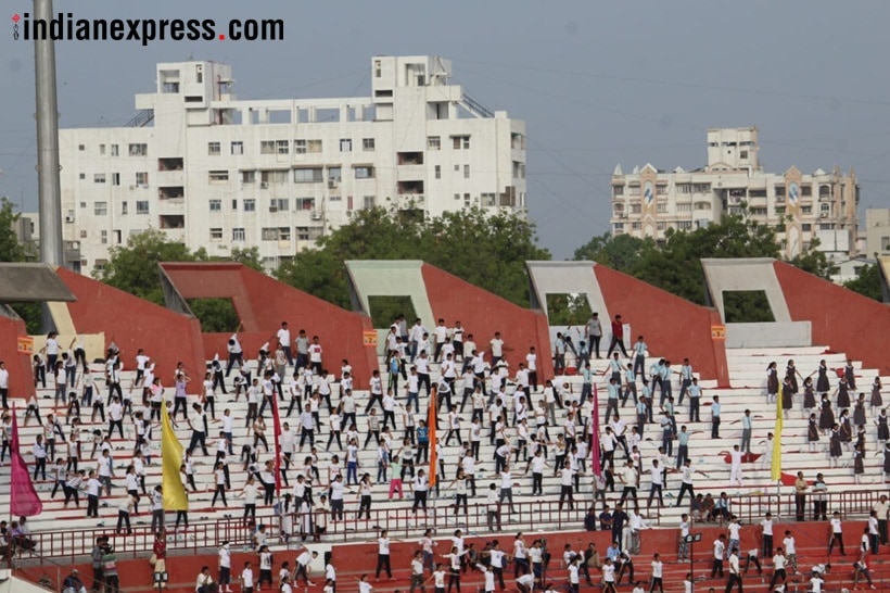 Yoga Day celebrations 2018: From one stretch to another, across the country