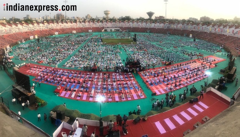 Yoga Day celebrations 2018: From one stretch to another, across the country