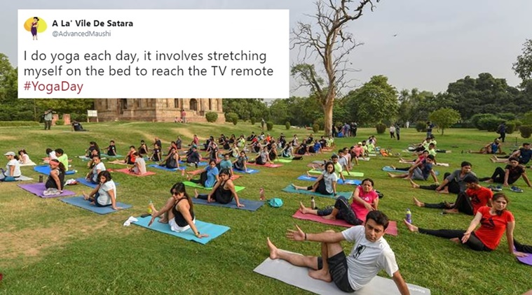 International Yoga Day 2018: Just some of the funniest jokes doing the  rounds of the Internet | Trending News,The Indian Express