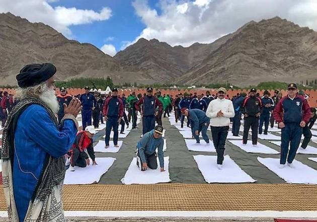 India gears up to celebrate 4th International Yoga Day