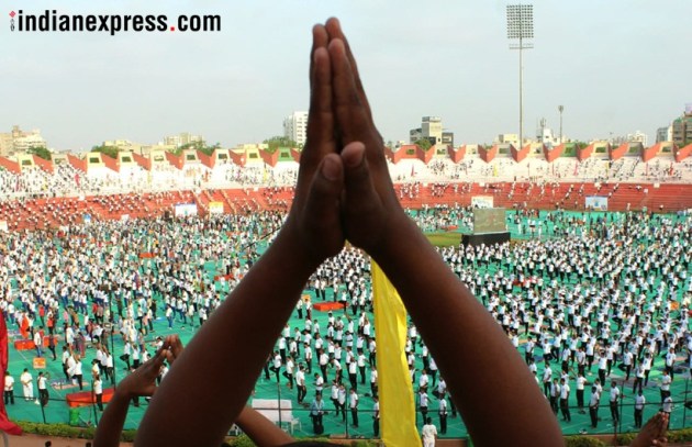 Yoga Day celebrations 2018: From one stretch to another, across the country