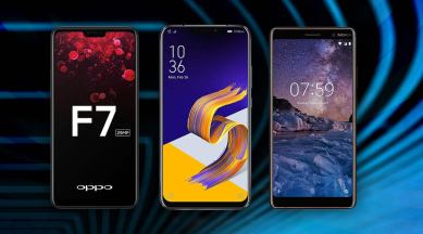 asus zenfone 5z, best phones under rs 30,000, best mid-range phones, oppo f7, nokia 7 plus, moto x4, samsung galaxy a8 plus, xiaomi mi mix 2