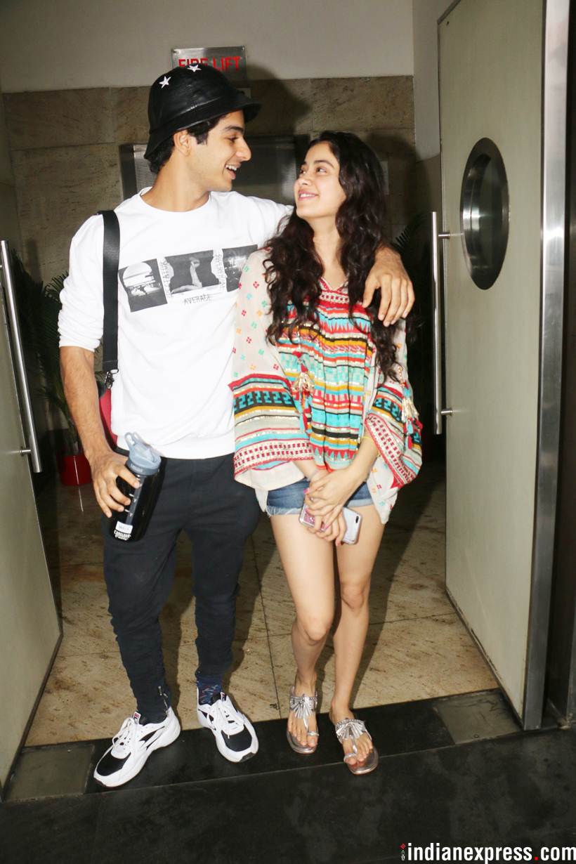 janhvi kapoor and ishaan khatter photo