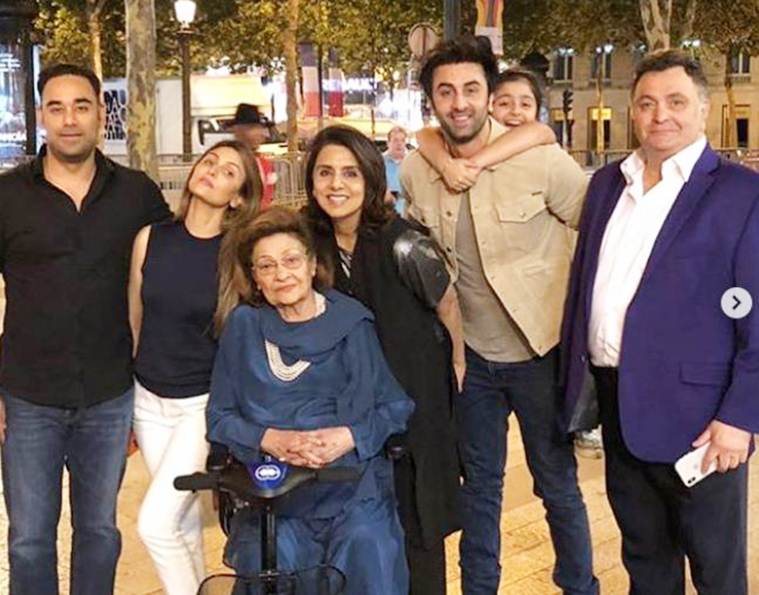 neetu kapoor family