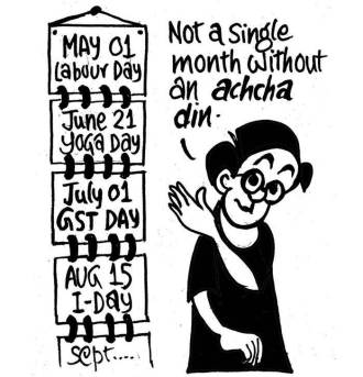 Express Cartoon: Business as usual by E.P Unny 2018-26