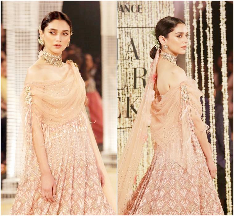 Aditi Rao Hydari, India Couture Week 2018, Tarun Tahiliani, Aditi Rao Hydari Tarun Tahiliani, Aditi Rao Hydari India Couture Week 2018, Tarun Tahiliani India Couture Week 2018, Elysium, Aditi Rao Hydari latest photos, Aditi Rao Hydari updates, celeb fashion, bollywood fashion, indian express, indian express news