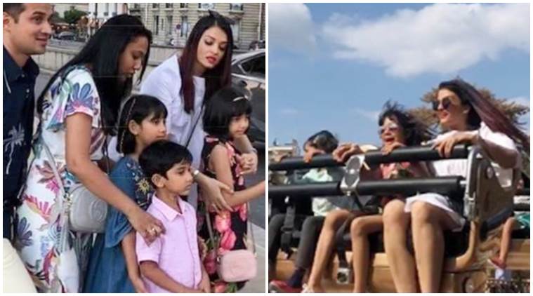   Aishwarya Aaradhya Pictures of Bachchan Paris 