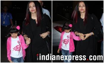 Spotted: Aishwarya Rai with Aaradhya  Entertainment Gallery News - The  Indian Express