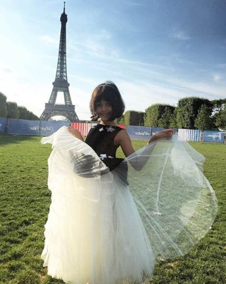aishwarya rai shares aradhya photo