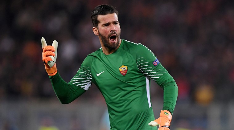 Alisson Becker of Brazil during the International Friendly match