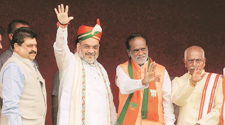 Telangana polls: Amit Shah sets tone, says BJP's target more than 60 seats