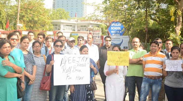 apeejay.edu/noida, Apeejay Noida fee hike, Apeejay fee hike, Apeejay Noida,