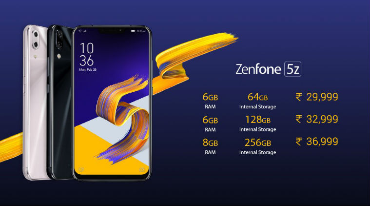 Asus Zenfone 5z Was Always Designed With A Notch In Mind Ceo Jerry Shen Technology News The Indian Express