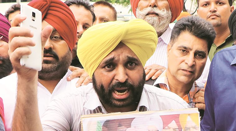 Bikram Singh Majithia patronising drug traders: AAP MP Bhagwant Mann