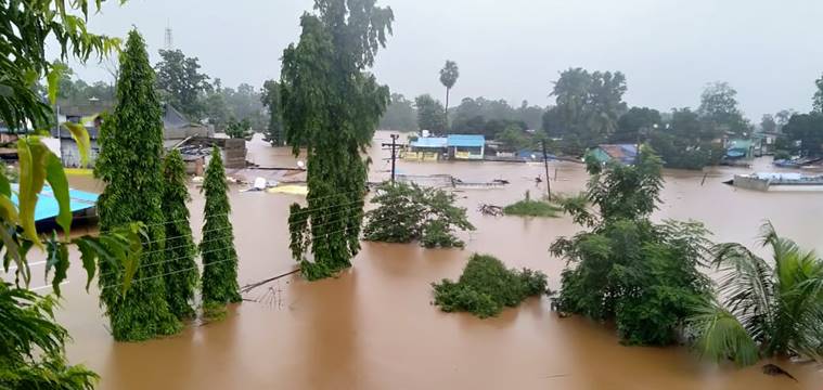 Facing repeated inundation, Bhamragad awaits solution to floods | India ...