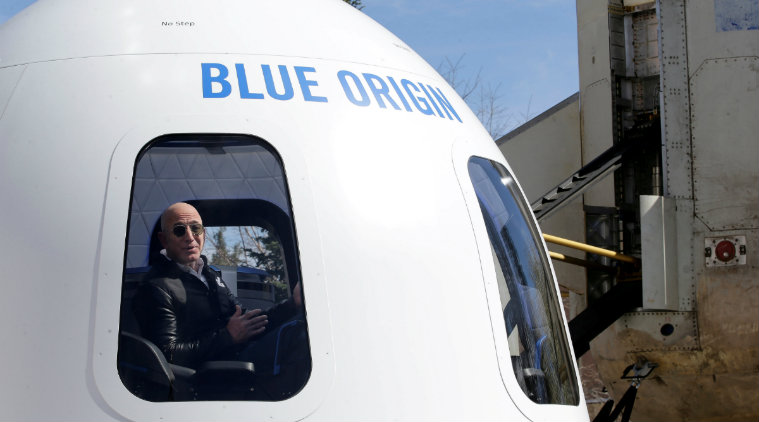 Blue Origin, Amazon, Jeff Bezos, Space, Space Travel, Elon Musk, Richard Branson, Outer Space, SpaceX, Boeing, Virgin Galactic, Boeing Co 747 jetliner, Space rides