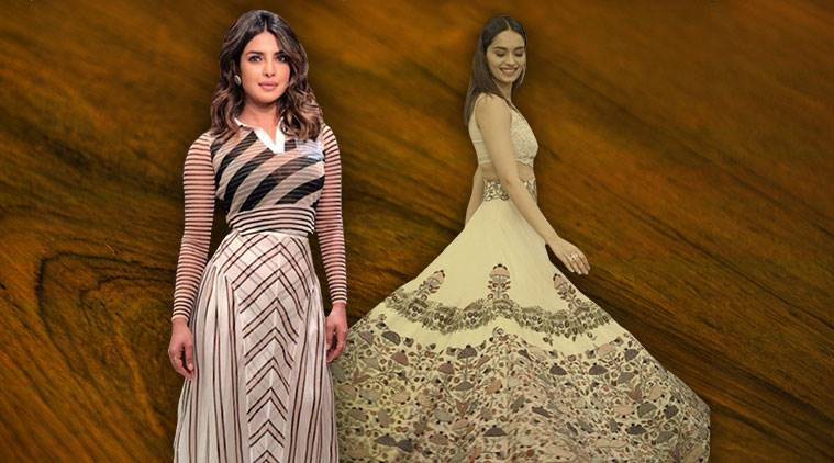 celeb fashion, Bollywood fashion, Priyanka Chopra, Manushi Chhillar, Huma Qureshi, Ranveer Singh, Janhvi Kapoor, indian express, indian express news