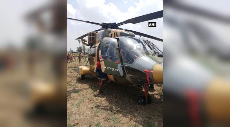 BSF chopper carrying CRPF top brass makes emergency landing in bihar's Aurangabad