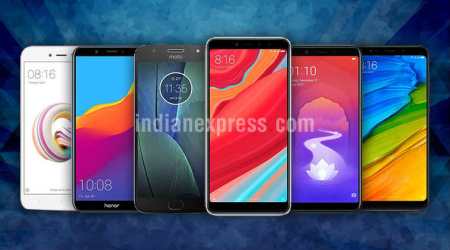 Smartphones under 10k, Honor 7C, budget smartphones in India, Redmi Y2, budget phones in 2018, Xiaomi Redmi Note 5, Oppo RealMe1, Redmi 5A, Moto G5s, Best smartphones under rs 10000