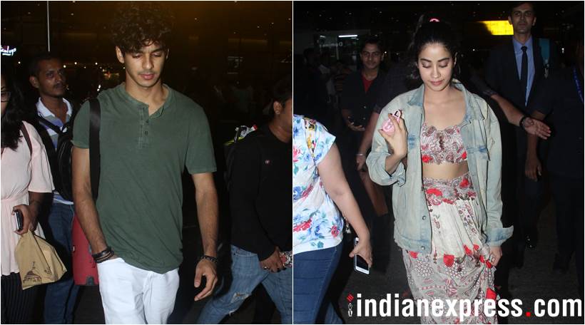 Dhadak stars IShaan and Janhvi