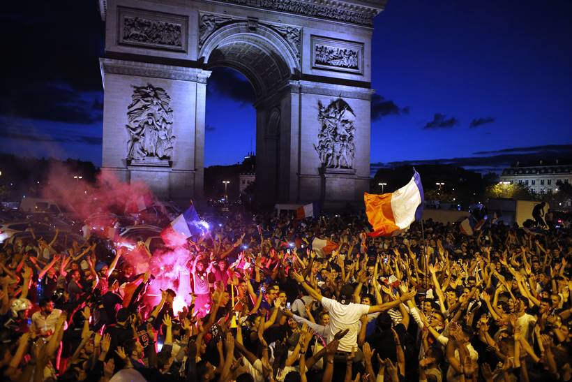 FIFA World Cup 2018: Paris celebrates as France advances to final