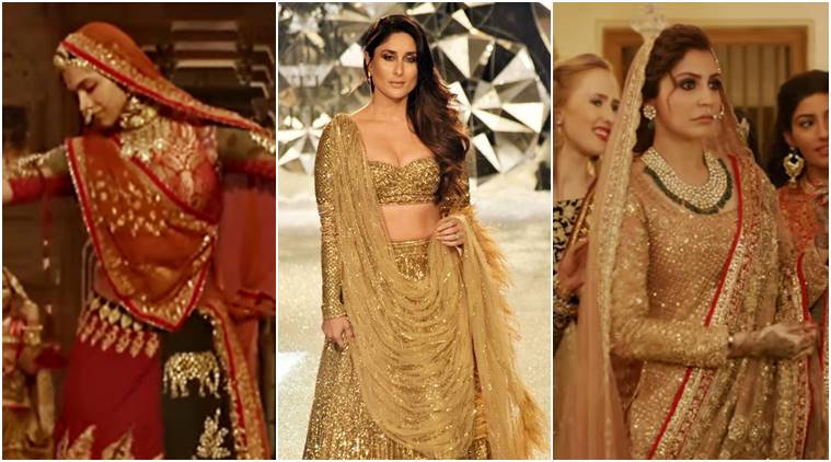 Kareena Kapoor Khan dazzles in a golden shimmer lehenga by Falguni-Shane  Peacock at ICW 201… | Designer bridal lehenga, Indian bridal fashion,  Indian bridal lehenga
