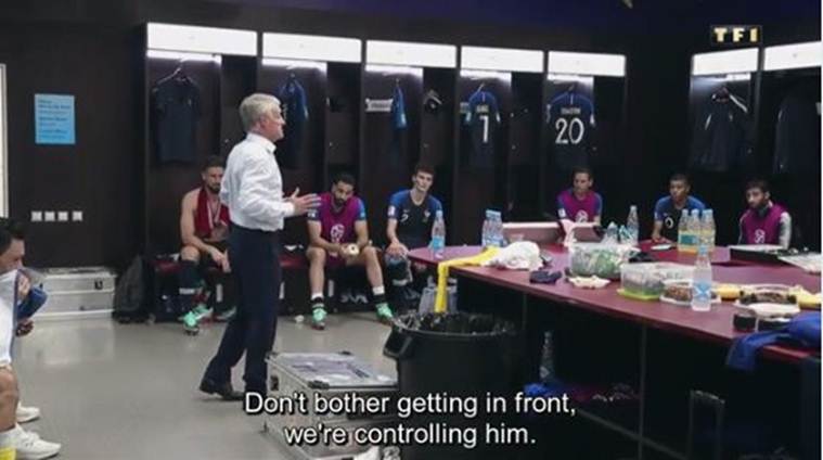 WATCH: France manager Didier Deschamps gives motivational ...