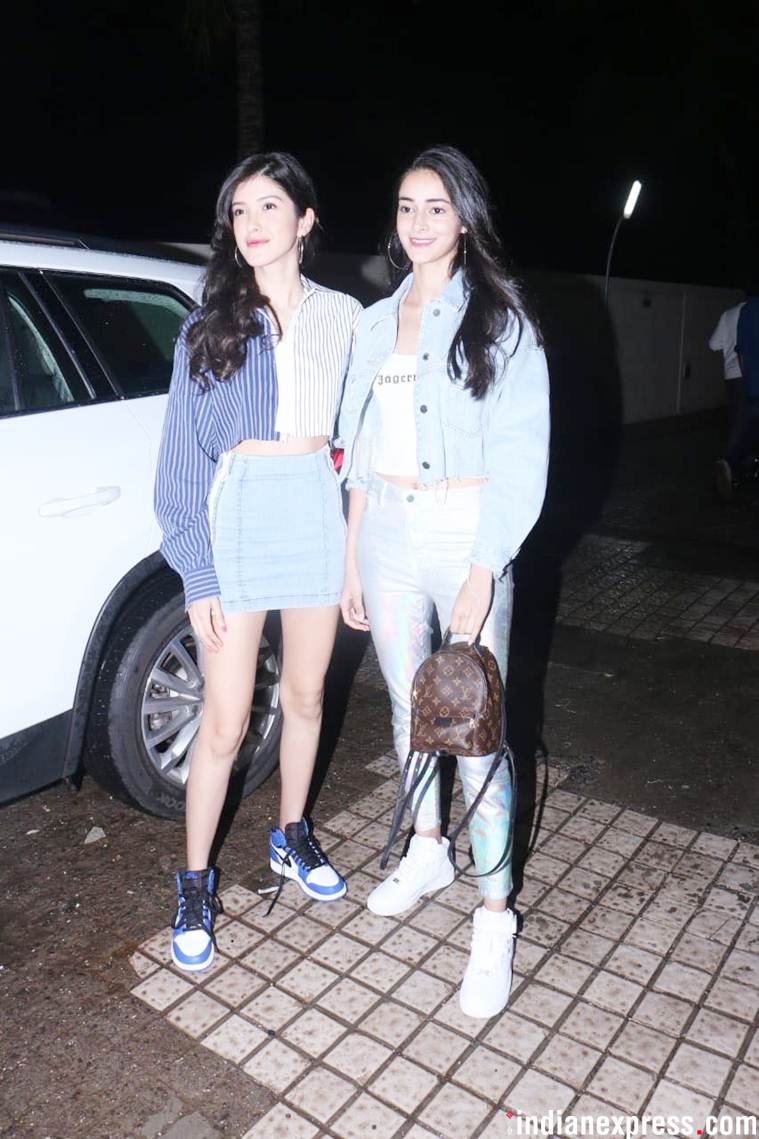 ananya pandey at the dhadak screening