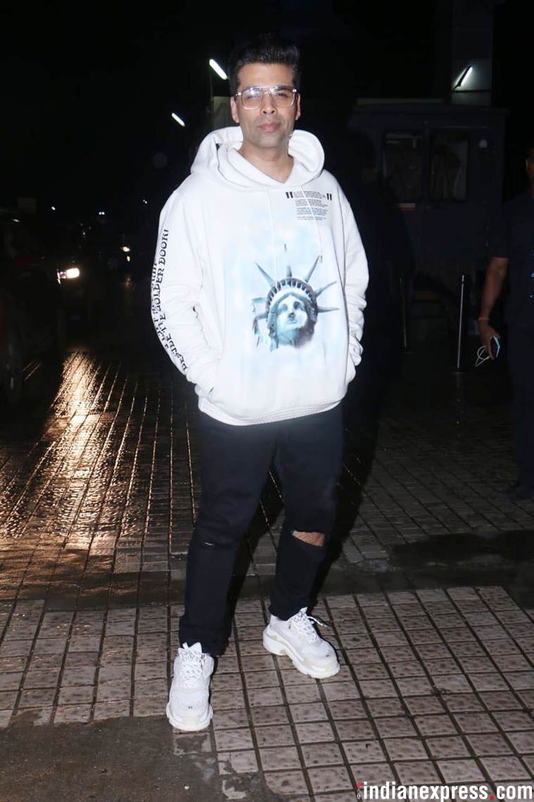 karan johar at the dhadak screening