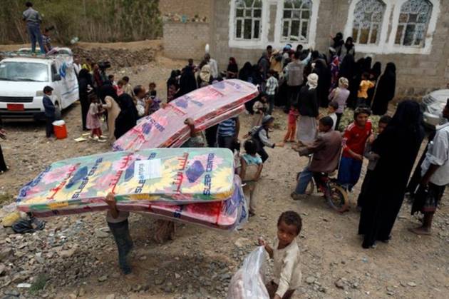 Displaced Yemenis struggle to survive