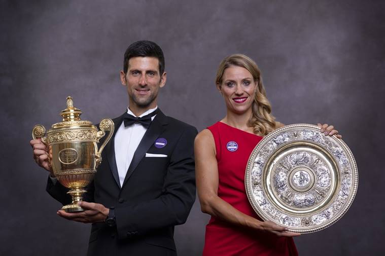 Wimbledon Gala Novak Djokovic, Angelique Kerber dance at Wimbledon